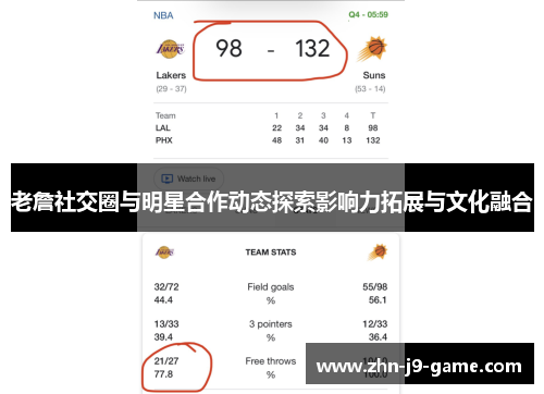 老詹社交圈与明星合作动态探索影响力拓展与文化融合 老詹社交圈与明星合作动态探索影响力拓展与文化融合