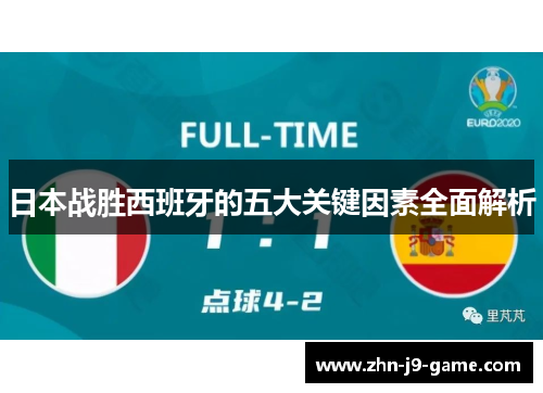 日本战胜西班牙的五大关键因素全面解析 日本战胜西班牙的五大关键因素全面解析